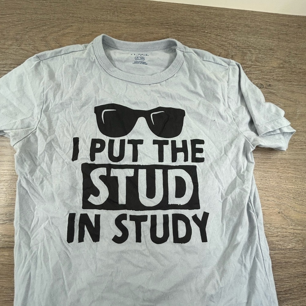 Place Light Gray Tee with Sunglasses Graphic